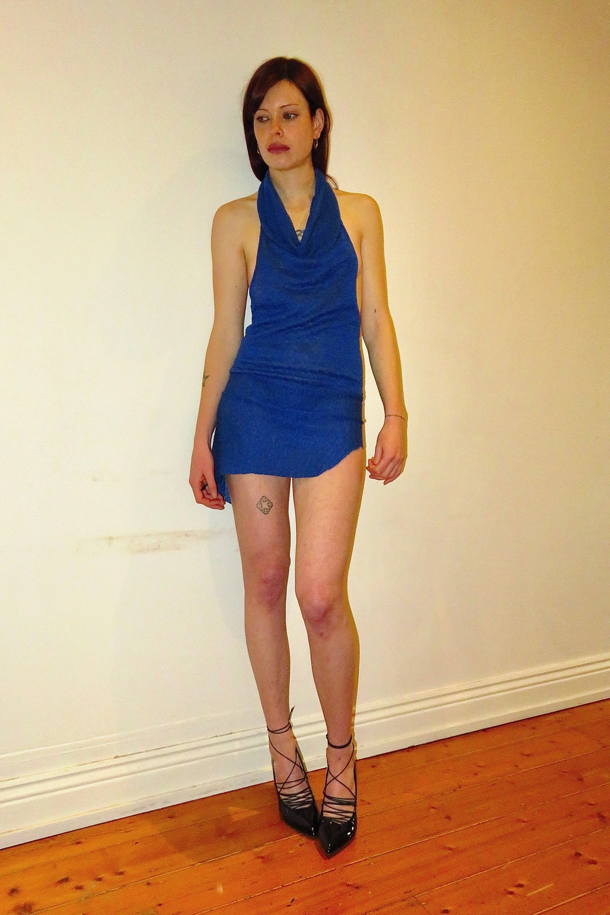 cutout dress knit*
