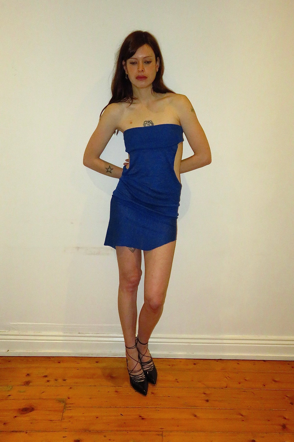 cutout dress knit*